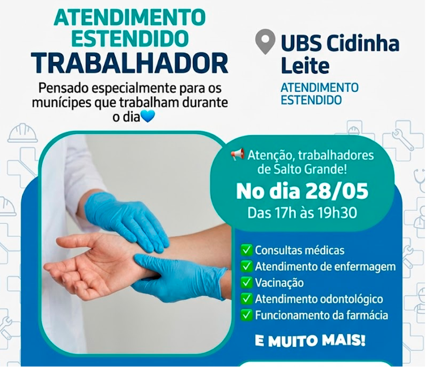 Atenção, trabalhadores de Salto Grande!