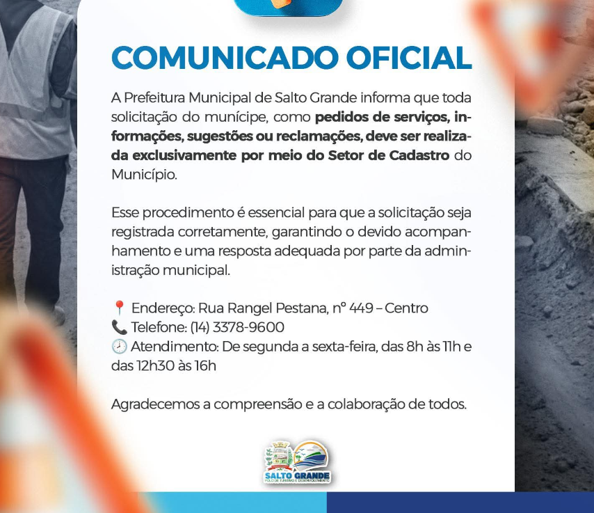 COMUNICADO OFICIAL