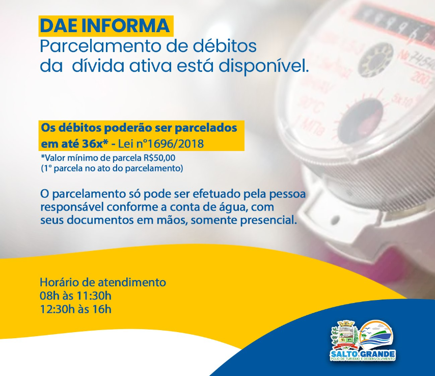 Parcelamento de débitos da dívida ativa agora disponível: Pagamento em até 36 vezes