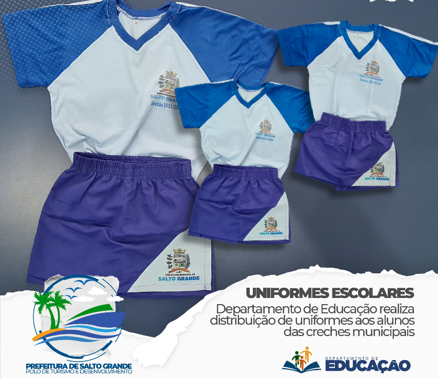 Prefeitura de Salto Grande realiza entrega de uniformes escolares