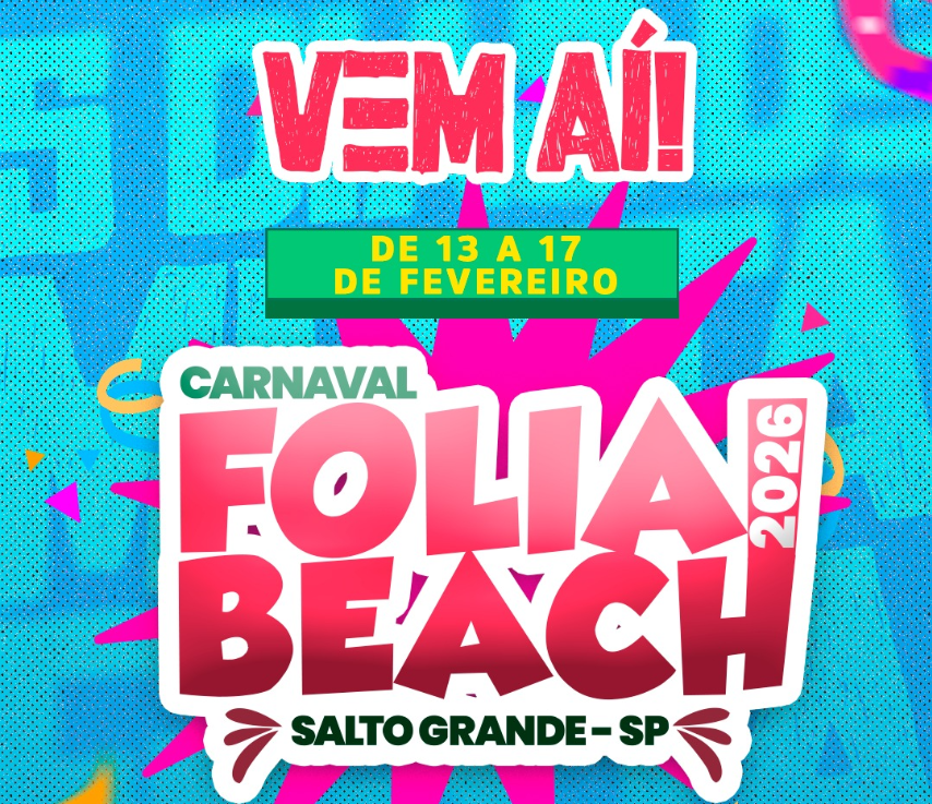 Salto Grande se prepara para o 4º Folia Beach, o maior carnaval pé na areia da região